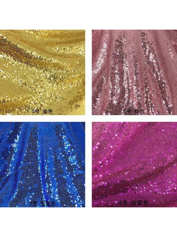 Stretchy 5mm Sequin fabric